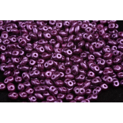 Matubo Superduo 2.5x5mm Pastel Bordeaux 25032 | Czech Glass Beads