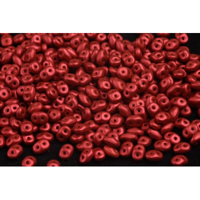 Matubo SuperDuo 2.5x5mm Crystal Lava Red 00030/01890 | Glass Beads