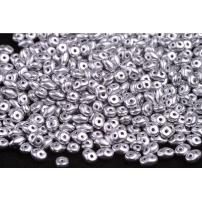 Matubo Superduo 2.5x5mm Crystal Bronze Aluminium 00030/01700