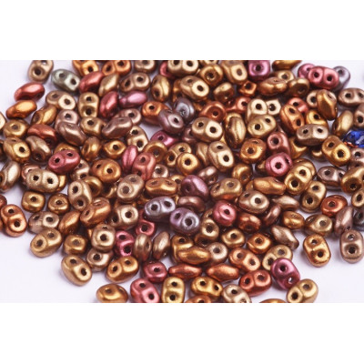 Matubo Superduo 2.5x5mm Crystal Orange Rainbow 00030/01620 | Beads