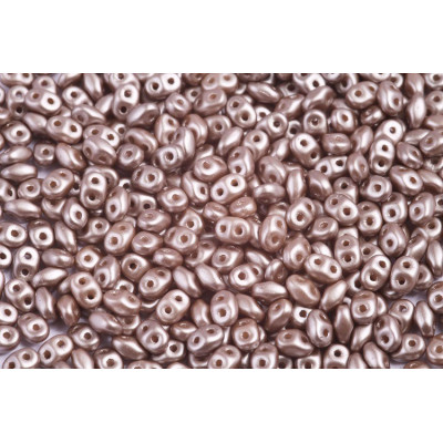 Matubo Superduo 2.5x5mm Pastel Light Brown 02010/25005 | Czech Beads