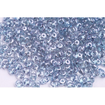 Matubo Superduo 2.5x5mm Crystal Blue Luster 00030/14464 | Czech Beads