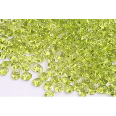 Matubo Superduo 2.5x5mm Olivine 50230 | Czech Glass Two-Hole Beads