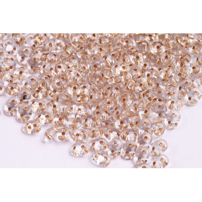 Matubo Superduo Crystal Bronze Lined 00030/68106