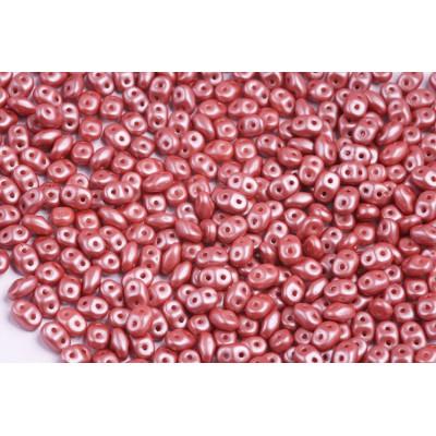 Matubo Superduo Beads Mauve Pearl Autumn Leaf 02010/24007 | 5x2.5mm