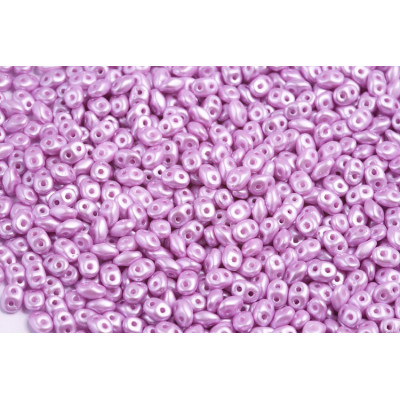 Matubo Superduo 2.5x5mm Pastel Light Rose 02010/25011 | Czech Glass