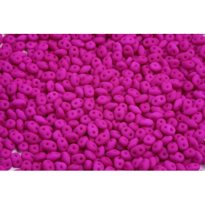 Matubo Superduo Neon Alabaster Violet 02010/25125 | Czech Glass Beads