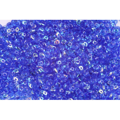 Matubo Superduo 2.5x5mm Sapphire AB 30060/28701 | Czech Glass Beads
