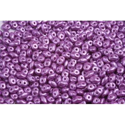 Matubo Superduo Lilac 2.5x5mm 02010/25012 | Czech Glass Beads