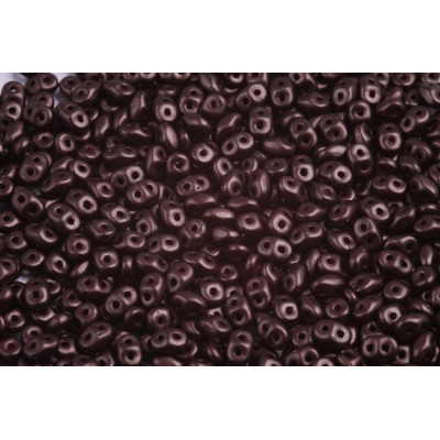 Matubo Superduo 2.5x5mm Pastel Dark Brown Bronze 25036