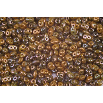 Matubo Superduo Limon Nebula 83120/15001 | 2.5x5mm Czech Glass