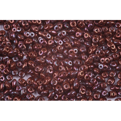 Matubo Superduo Opaque Chocolate Nebula 13600/15001 | Czech Beads