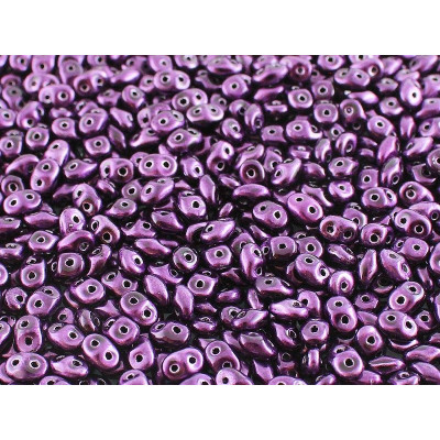 Matubo Superduo Czech Glass Beads Metalust Purple 24202 | 2.5x5mm