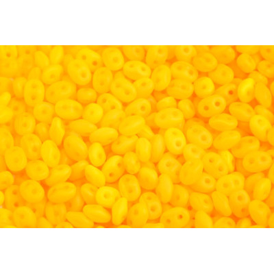 Matubo Superduo 2.5x5mm Opal Amber Matte 81210/84110 | Czech Beads