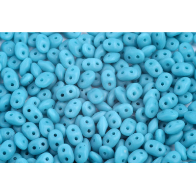 Matubo Superduo 2.5x5mm Turquoise Teal 63900/84110 | Czech Glass