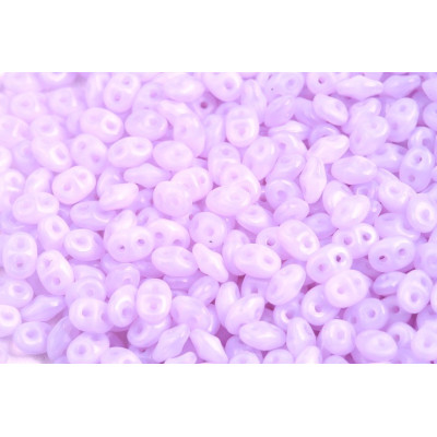 Matubo Superduo Beads 2.5x5mm Lilac Opal 21310 | Czech Glass