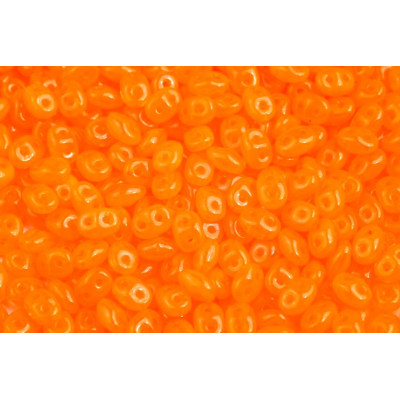 Matubo Superduo 2.5x5mm Opal Dark Amber 81250 | Czech Glass Beads