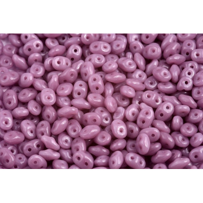 Matubo Superduo Czech Glass Beads Opaque Violet 23020 | 2.5x5mm