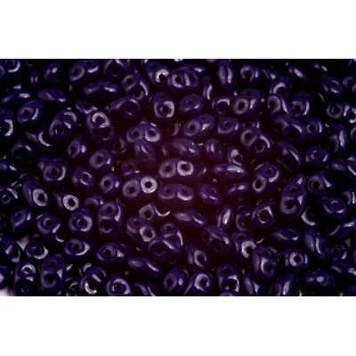 Matubo SuperDuo 2-Hole Beads Navy Blue 33400 | Czech Glass Beads