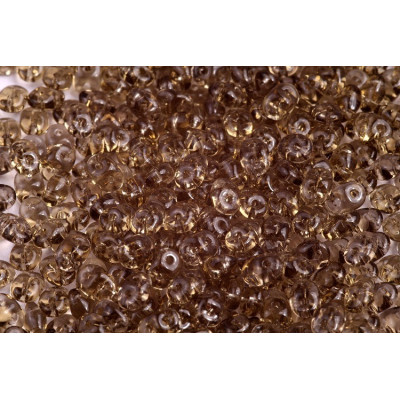 Matubo SuperDuo Beads 2.5x5mm Smoke Topaz 40020 | Czech Glass