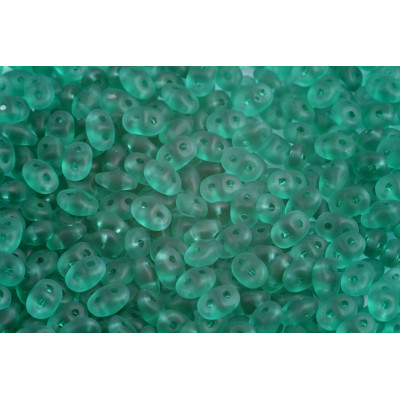 Matubo Superduo 2.5x5mm Emerald Matte 50720/84110 | Czech Beads