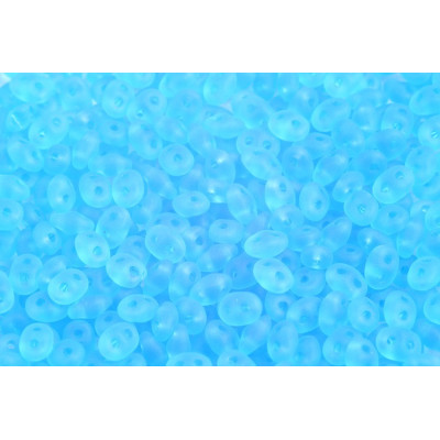 Matubo Superduo 2.5x5mm Matte Aquamarine 60020/84110 | Glass Beads