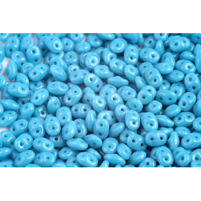 Matubo Superduo Turquoise Teal 63900 | Czech Glass Beads 2.5x5mm