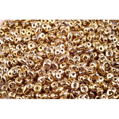 Matubo Superduo 2.5x5mm Crystal Full Amber 00030/26440 | Czech Beads