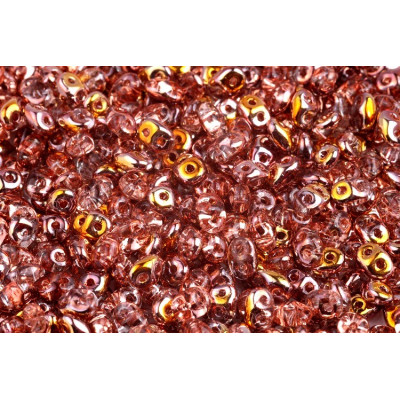 Matubo Superduo 2.5x5mm Crystal Capri Gold 00030/27101