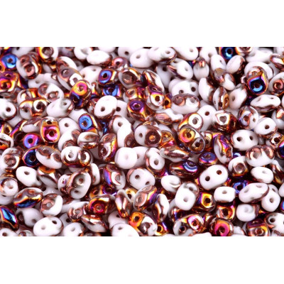 Matubo Superduo 2.5x5mm Chalk Sliperit 03000/29500 | Czech Beads