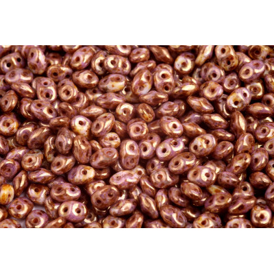 Matubo Superduo Senegal Brown-Purple 03000/15695 | Czech Glass Beads