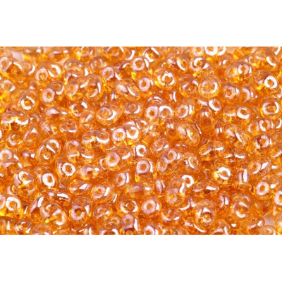 Matubo Superduo Topaz White Luster 10060/14400 | Czech Glass Beads