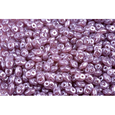 Matubo Superduo 2.5x5mm Opal Violet White Luster 21010/14400