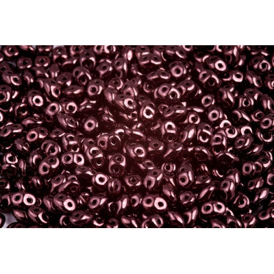 Matubo Superduo 2.5x5mm Vega on Jet 23980/15726 | Czech Glass Beads