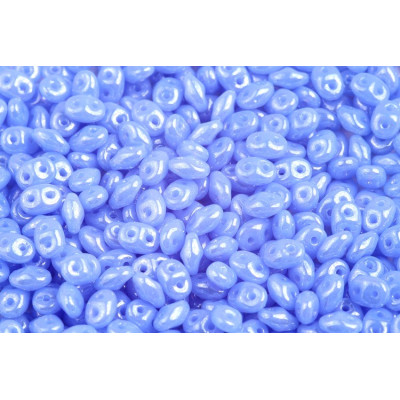 Matubo Superduo Opal Blue White Luster 31010/14400 | Czech Glass Beads
