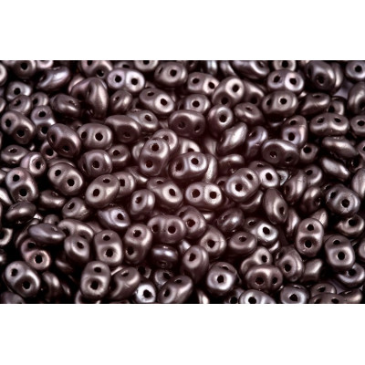 Matubo Superduo Beads 2.5x5mm Crystal Bronze Rainbow 01690