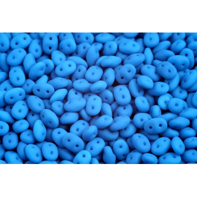 Matubo Superduo Neon Aquamarine 02010/25127 2.5x5mm | Czech Glass