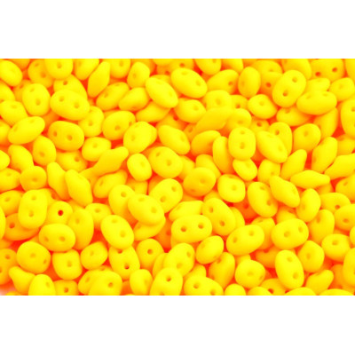 Matubo Superduo 2.5x5mm Neon Yellow 02010/25143 | Czech Glass Beads
