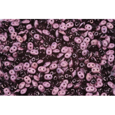 Matubo SuperDuo Duets Lilac Luster DU0503849-14494 | Czech Beads