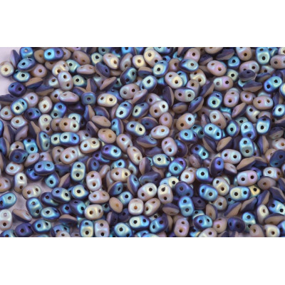 Matubo SuperDuo Duets Teal Beige Matte AB DU0503849-28773