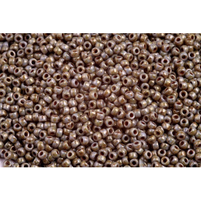 MATUBO ROUND 11/0  N. 26 CHALK COPPER GLAZE