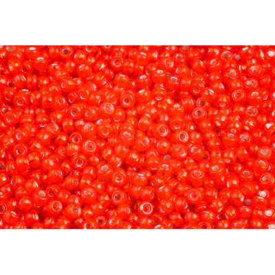 Matubo 8/0 Seed Beads Opal Orange Silver Lined 91220-81800 | 3.1mm