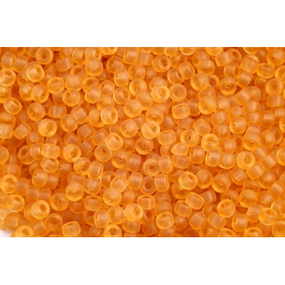 Matubo™ Round 8/0 Czech Glass Beads Matte Topaz 10060/84110
