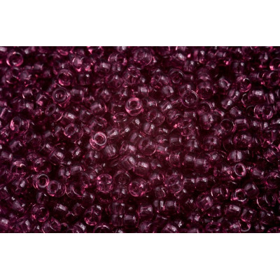 Matubo Round 8/0 Transparent Silver Lined Violet 20060 | Czech Beads