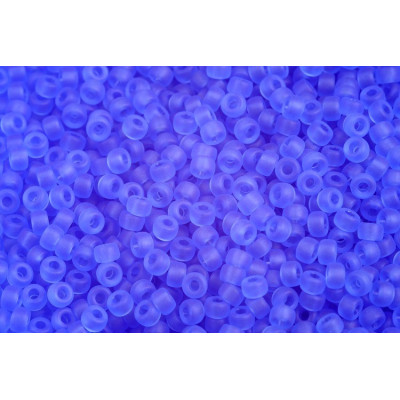 Matubo Round 8/0 Sapphire Matte 30060/84110 | Czech Glass Beads