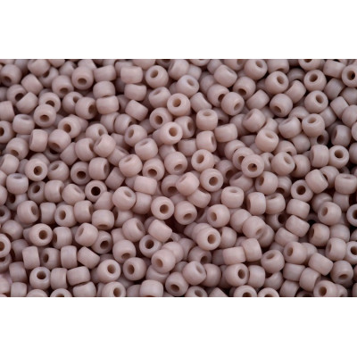 Matubo 8/0 Czech Seed Beads Opaque Matte Grey 84110 | Glass Beads