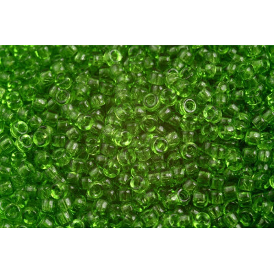 Matubo™ Round 8/0 Czech Seed Beads Chrysolite Green 50050