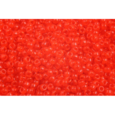 Matubo™ Round 8/0 Opal Orange 91220 | Czech Seed Beads