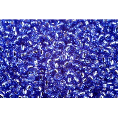 Matubo Round 8/0 Sapphire Silver Lined 30060/81800 | Czech Beads