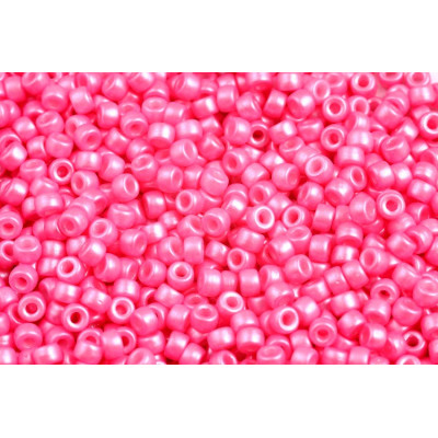 Matubo 8/0 Pearl Fuchsia Pink Beads 24004 | Czech Glass 5g/50g
